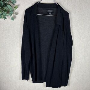 111 STATE Black Cardigan Large